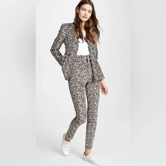 Rebecca Taylor High Rise Velour Pants- New!